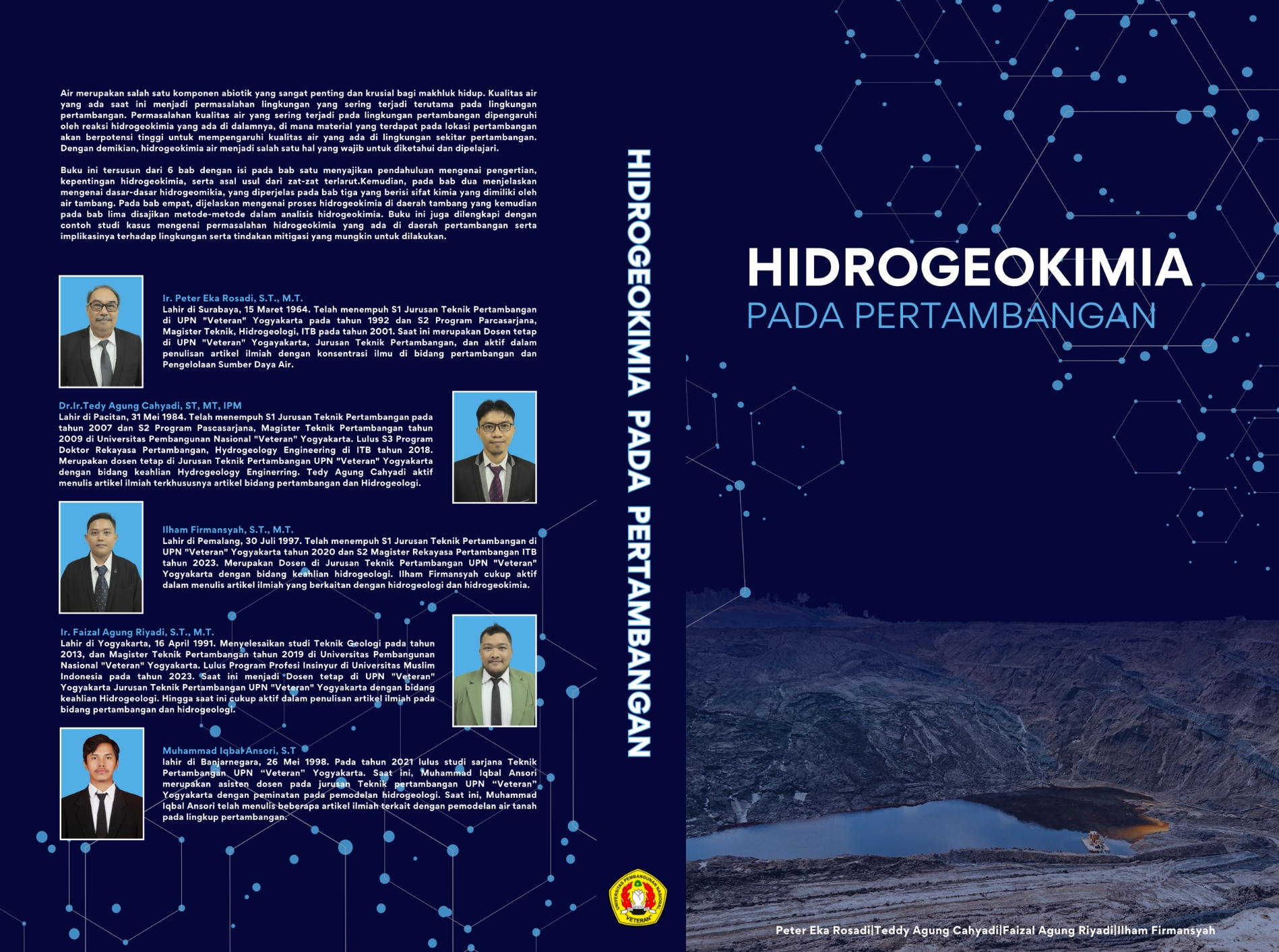 Cover Buku Hidrogeokimia pada Pertambangan